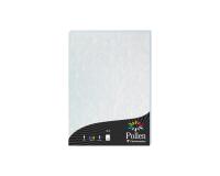 PAPIERS MARBRÉS, Etui de 50 feuilles Pollen 210x297mm 120g/m2 - Bleu marbré