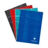 Carnet brochure rembordée rigide A5 96 feuilles lignées couleur aléatoire