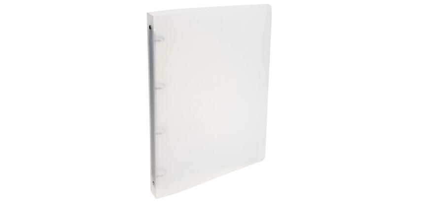 Classeur 4 anneaux plastifié Exacompta Chromaline A4 - Dos 3 cm couleurs assorties