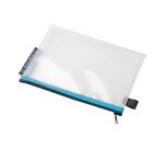 Funda bolsa EVA transparentes cierre con cremallera A5 3/10e - Colores surtidos