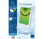 Filing box 25 mm spine, opaque 0.7mm polypropylene Krea Cover - White