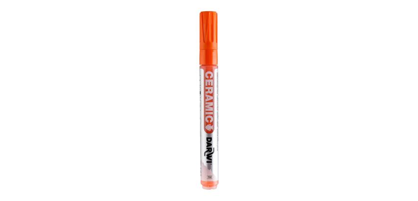 Darwi Ceramic Paint Marker - 2 mm - Orange|