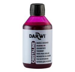 DARWI Zeichentinte, Flasche 250ml, Magenta - Magenta|