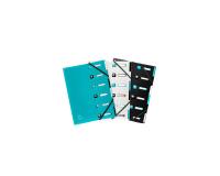 Trieur extensible 6 positions PP recyclé Titane - Couleurs assorties