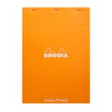 dotPad - gehefter Block Rhodia No.18 A4, 80 Blatt dot/punktkariert - Orange