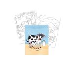 Graffy Colour, Farm Animals Mom Baby - Multicolour