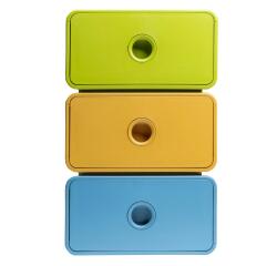 Module de classement Tiny Box 1 tiroir Pop N'Co - Couleurs assorties