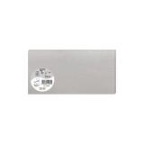 Paquet de 25 cartes simples Pollen 106x213mm 210g/m² - Argent
