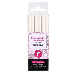 6 Batons de cire pour pistolet