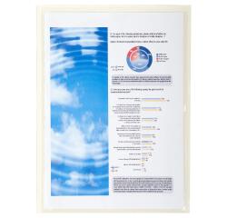 Estuche Exacompta de 10 fundas adhesivas PVC liso 14x100º - A4