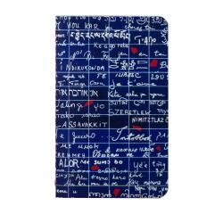 Le Mur des Je t'aime, Carnet cousu fil 7,5x12cm, 48 pages, uni.