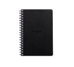Clairefontaine Rhodia Touch Wirebound Mixed Media Book A5 Portrait - Black