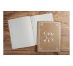 Exacompta Kraft 'Livre D'or' Guest Book (French Cover) - Design