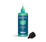 Darwi Flacon de 80 ml de Peinture Acrylique Universelle Opaque - Vert émeraude