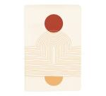 Terracotta, Carnet cousu fil 11x17 cm, 64 pages, ligné, ass.