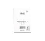 Bloc agrafé N°12 8,5x12 cm 80 feuilles lignées 80 g - Blanc