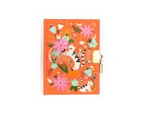 Journal intime, Chats et fleurs - Multicolore
