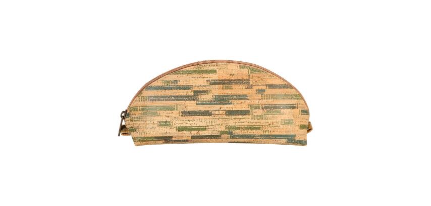 LIÈGE Grande trousse ovale certifiée VEGAN 21x7,5x10,5 cm végétal