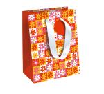 Sunny Flowers, tas medium 21,5x10,2x25,3 cm - Oranje