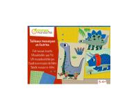 Boîte créative, Tableaux mosaïques en feutrine - Multicolore