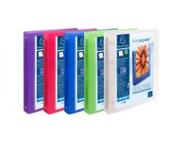 Classeur 4 anneaux 30mm polypropylène chromaline 7/10e Krea Cover - A4 maxi - Couleurs assorties