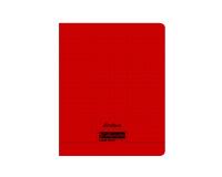 Cahier d'écriture piqué 8000 POLYPRO 17x22 cm 32 pages DL 3mm IV 90 g - Rouge