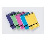 Midi Pad Europa bloc reliure intégrale en-tête 10,2x15,2cm 200 pages ligné Couleur aléatoire