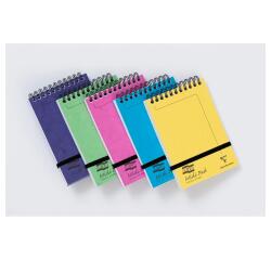 Midi Pad Europa bloc reliure intégrale en-tête 10,2x15,2cm 200 pages ligné Couleur aléatoire