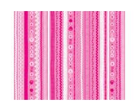 * Pochette 3 Feuilles Identiques Ref 593 - Rose