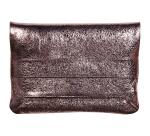 CÉLESTE CUIR Pochette à rabat 26x18 cm Lazer Alba