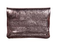 CÉLESTE CUIR Pochette à rabat 26x18 cm Lazer Alba