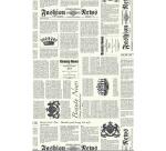 770 - Pochette 20 feuilles Décopatch - Blanc/noir
