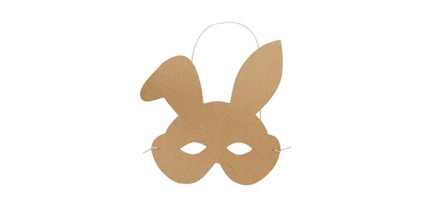 Masque enfant lapin - Kraft