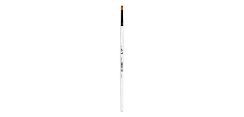 Darwi For You plat penseel 5,20mm maat 4 - Wit
