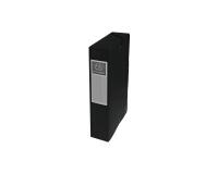 Boite de classement Exabox Dos 60mm Carte lustrée - A4 - Noir