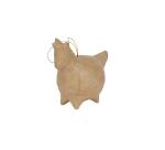 Licorne boule à suspendre 11cm - Kraft