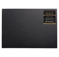 Goldline® Tekenboek hardcover gelijmd 64 blad 140g A3 (29,7x42cm) horizontaal - Wit