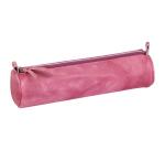 TIE&DYE Trousse ronde Ø5,5x22 cm, rose violine - Rose violine