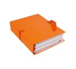 Chemise dos extensible papier - 24x32cm - Orange