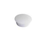 Schachtel mit 4 Stück Magnete, Ø18mm - Weiß