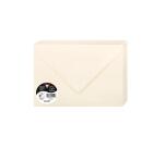 Enveloppe Pollen Clairefontaine 120 g/m² sans fenêtre avec patte autocollante couleur - Paquet de 20