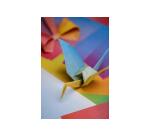 ORIGAMI, Pochette de 100 feuilles 70g/m2 au format 20x20cm - Multicolore