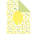 DECORATIV', Paquet de 25 feuilles 160g/m2 au format 21x29,7cm - Fraîcheur citron 3 - Multicolore