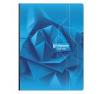 Cahier brochure souple dos toilé 7000 24x32 cm 192 pages grands carreaux 70 g - Assortis