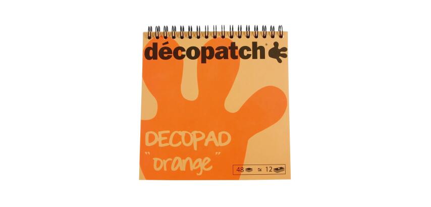 Bloc color Decopad orange - Orange