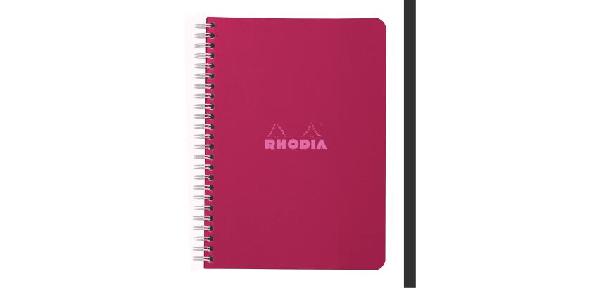 Carnet reliure intégrale Couleurs Prune 14,8 x 21 cm - Prune