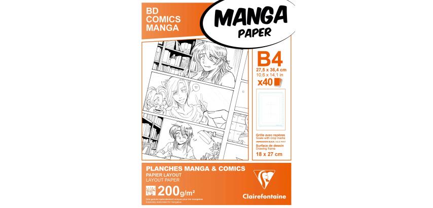 Manga BD/Comic pack B4 40sh 200g 6C.F.