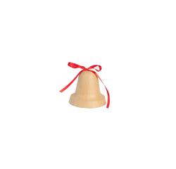 Cloche avec ruban 10x10x9 cm - Kraft