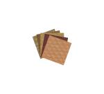 PAPIER ARTISANAL, Pochette de 5 feuilles 170g/m2 au format 30.5x30.5cm - Assortiment