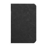 Cahier piqué Age Bag 9x14cm 96 pages uni - Noir